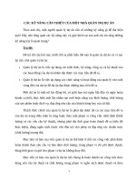 CÁC kỹ NĂNG cần THIẾT của một NHÀ QUẢN TRỊ dự án 