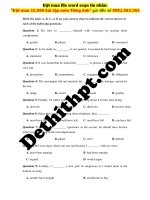 311 câu hỏi trắc nghiệm tổng hợp   gv nguyễn quỳnh trang   file word có lời giải chi tiết image marked image marked 