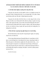 KẾ HOẠCH PHÁT TRIỂN hệ THỐNG WEBSITE về tư vấn DỊCH vụ của TRUNG tâm xúc TIẾN đầu tư hà nội 