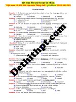 40 câu trắc nghiệm từ đồng nghĩa   gv hoàng xuân   tuyensinh247   file word có lời giải chi tiết image marked image marked 