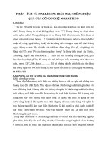 Phân tích về marketing hiện đại, những hiệu quả của công nghệ marketing 