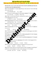 77 câu sửa lỗi sai các trường không chuyên p1   file word có lời giải chi tiết image marked image marked 