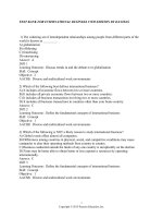 Test bank for international business 15th edition by daniels 