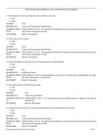 Test bank for criminal law 12th edition by samaha 