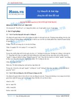 Lý thuyết  bài tập chuyên đề tìm lỗi sai