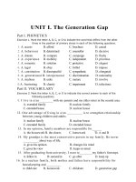 Bai tap Tieng Anh 11 thi diem Hoang Xuan Hoa HKI