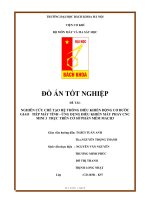 Đồ án tốt nghiệp: Thiết kế máy Phay CNC 3 trục sử dụng MACH3