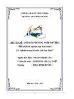 CHUYEN DE MON SINH HOC