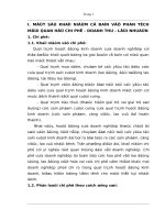 Phân tích mối quan hệ chi phí   doanh thu   lợi nhuận của dịch vụ lưu trú tại công ty cổ phần phương đông 