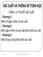 Xac suat thong ke c0+c1  xac suat hogn ke