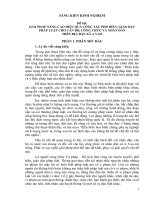 SÁNG KIẾN KINH NGHIỆM ĐẨY MẠNH CÔNG TÁC PHỔ BIẾN, GIÁO DỤC PHÁP LUẬT CHO CÁN BỘ, CÔNG CHỨC VÀ NHÂN DÂN TRÊN ĐỊA BÀN XÃ