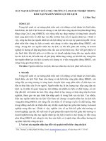 ĐẨY MẠNH LIÊN KẾT GIỮA NHÀ TRƯỜNG VÀ DOANH NGHIỆP TRONG ĐÀO TẠO NGUỒN NHÂN LỰC DU LỊCH