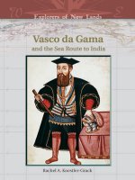 Explorers of new lands vasco da gama and the sea route to india 