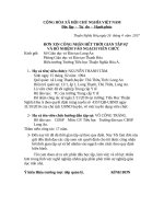 Đơn xin hoàn thành tập sự