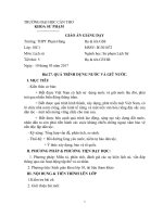 GIÁO ÁN GIẢNG DẠY LỊCH SỬ 10 BÀI 27