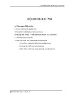 Tiểu luận chiến lược kinh doanh của electrolux