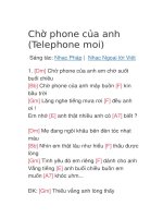 Chờ phone của anh 