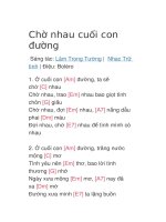 Chờ nhau cuối con đường 