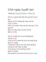 Chờ ngày tuyết tan 