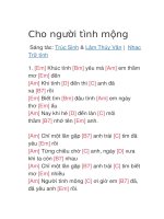 Cho người tình mộng 