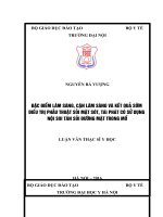 Đặc điểm lâm sàng, cận lâm sàng và kết quả sớm điều trị phẫu thuật sỏi mật sót, tái phát có sử dụng nội soi tán sỏi đường mật trong mổ