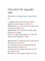 Cho tình tôi nguyên vẹn 