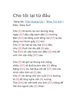 Cho tôi lại từ đầu 