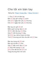 Cho tôi xin bàn tay 