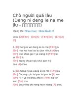 Chờ người quá lâu 