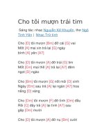 Cho tôi mượn trái tim 