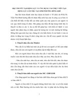 Học thuyết tạo động lực và ứng dụng vào thực tiễn tạo động lực làm việc tại UBND phường đông khê 