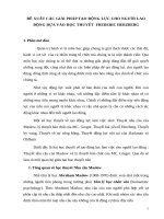 Đề xuất các giải pháp tạo động lực cho người lao động dựa vào học thuyết  frederic herzberg