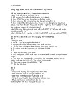 Tổng hợp đề thi thuế 3tc kỳ 1 năm 2013 và kỳ 3 năm 2012 