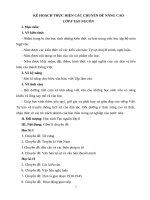 Bài tập theo chuyên đề  lớp 8 kì 2