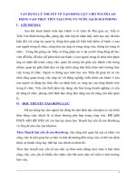 Vận dụng lý thuyết về tạo động lực cho người lao động vào thực tiễn tại công ty nước sạch hải PHòng 