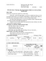 giáo án trục khuỷu thanh truyền