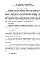 BỘ TÌNH HUỐNG VÀ GỢI Ý TRẢ LỜI CỦA HỘI THI HÒA GIẢI VIÊN GIỎI LẦN THỨ III