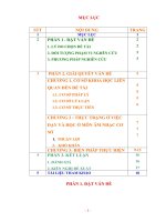 Một số biện pháp tạo hứng thú cho học sinh trong giờ học âm nhạc 9