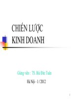 slide chien luoc kinh doanh   TS  bui duc tuan 2