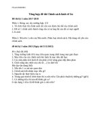 Tổng hợp đề thi chính sách kinh tế 3tc 