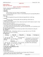 Giáo án sinh học 8 6 bước 5 hoạt động có bảng mô tả PTNL 2019