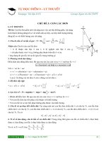 Chủ đề 3  con lắc đơn lý thuyết 