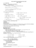 De cuong on tap hoc ki 1 toan 9 chuan