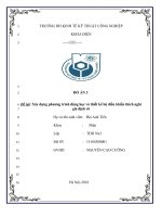 Xây dựng phương trình động lực học cho robot 2 bậc tự do