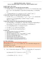 PHƯƠNG PHÁP CASIO – VINACAL  BÀI 26. TÌM HÌNH CHIẾU VUÔNG GÓC TRONG KHÔNG GIAN