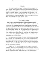 LẬP BÁO CÁO ÐÁNH GIÁ TÁC ÐỘNG MÔI TRUỜNG DỰ ÁN DỆT NHUỘM TẠI KHU CÔNG NGHIỆP HÒA KHÁNH