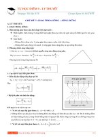 Chủ đề 7  giao thoa sóng   sóng dừng lý thuyết 