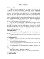 Luận văn Toán Phát triển tư duy sáng tạo cho học sinh thông qua việc dạy học giải bài tập toán