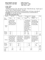 matran de thi hoc ki 1 vat ly 7