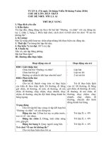 GIÁO ÁN TUẦN 4- CĐ BẢN THÂN